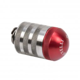 SuperSport Performance Shop Weighted Magazine Cap, Red & Silver