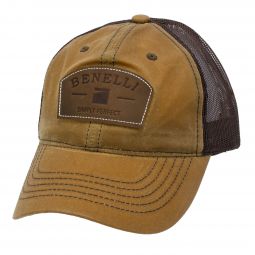 Logo Patch Hat, Waxed Tan