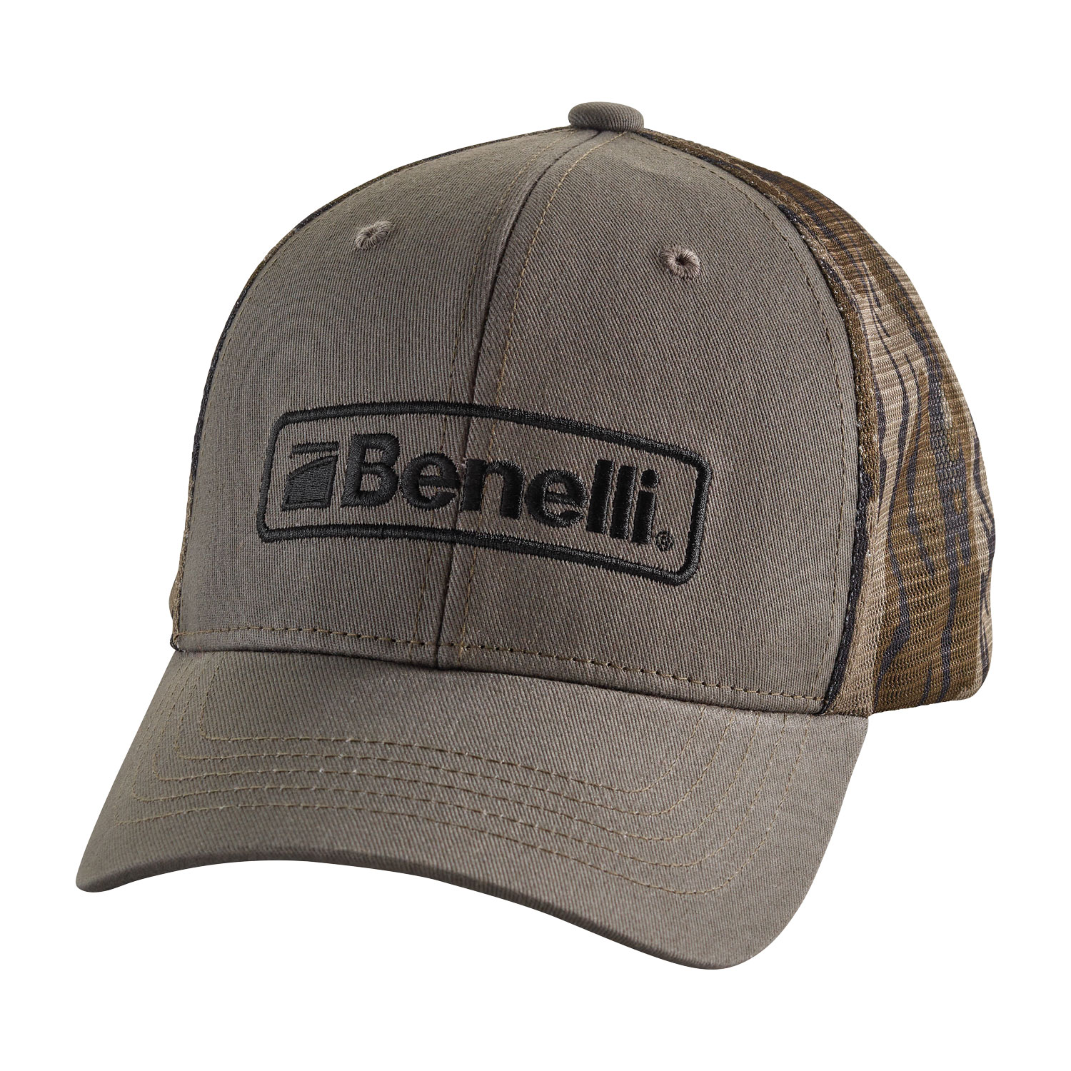 Logo Hat, Olive w/ Bottomland Mesh