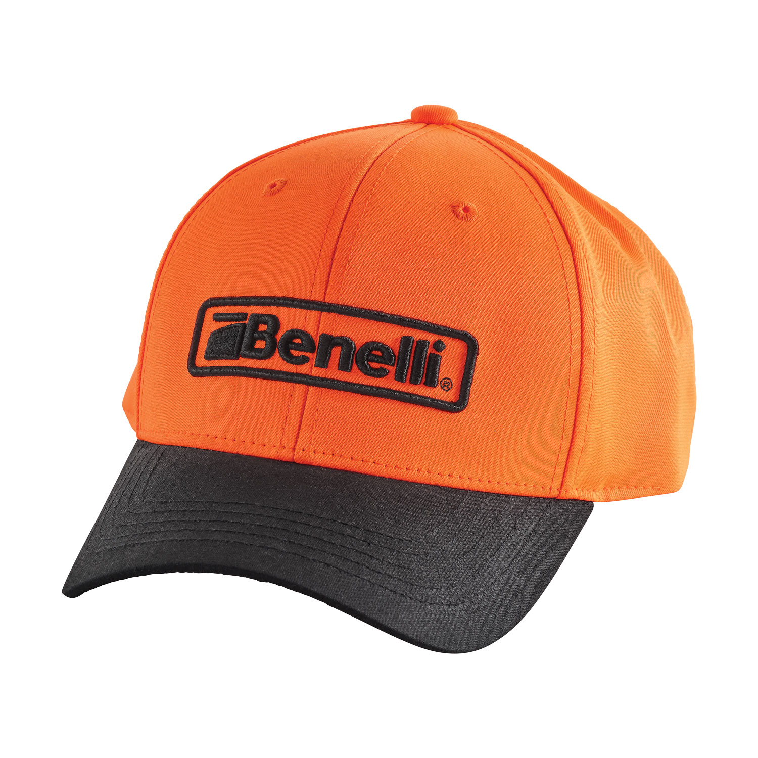 Logo Hat, Blaze Orange w/ Black Brim