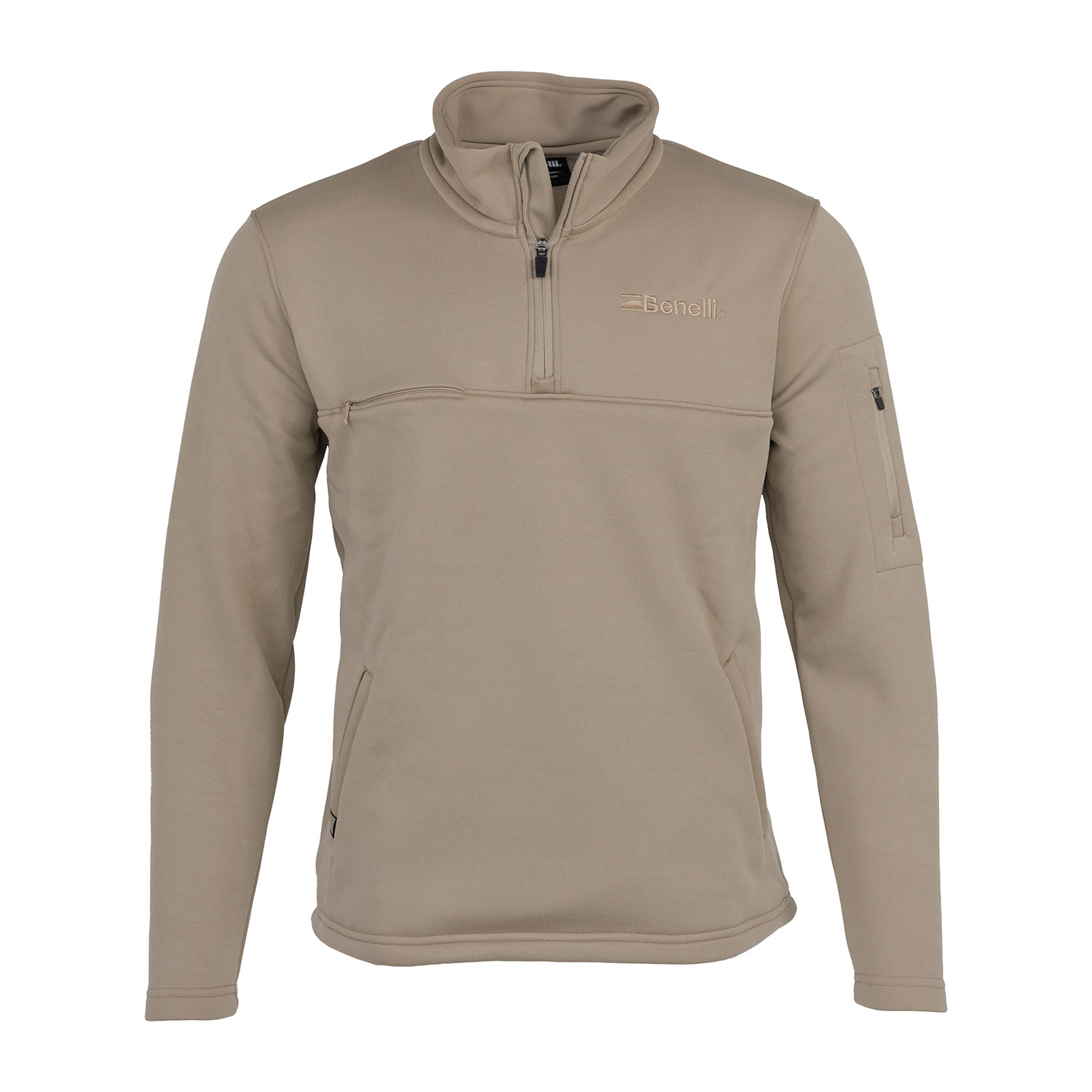 Quarter Zip Pullover, Earth | ShopBenelli