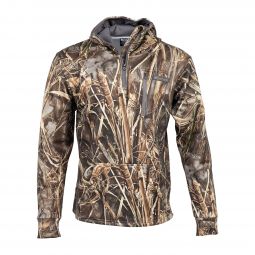 Quarter Zip Heavyweight Performance Hoodie, Max-7