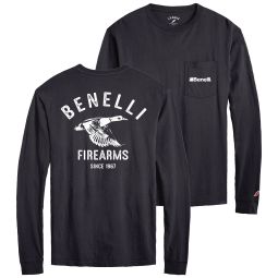 All American Long Sleeve T-Shirt, Black