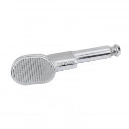 Standard 20ga. Flat Bolt Handle, Chrome