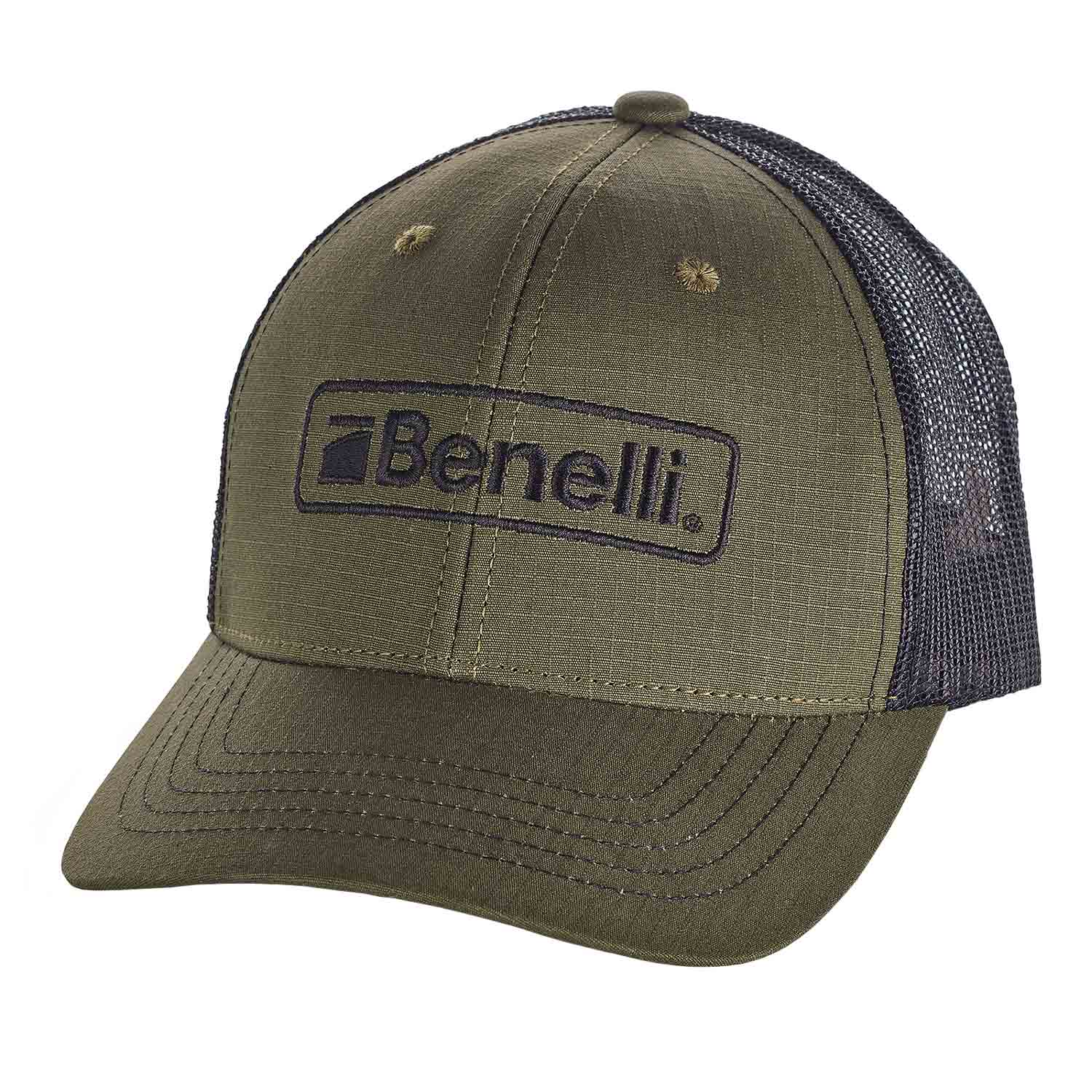 Benelli Logo Hat Cap OD Ripstop Mesh OSFM 91209-img-0