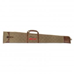 Lodge 53" Gun Case, Olive Waxed Cotton