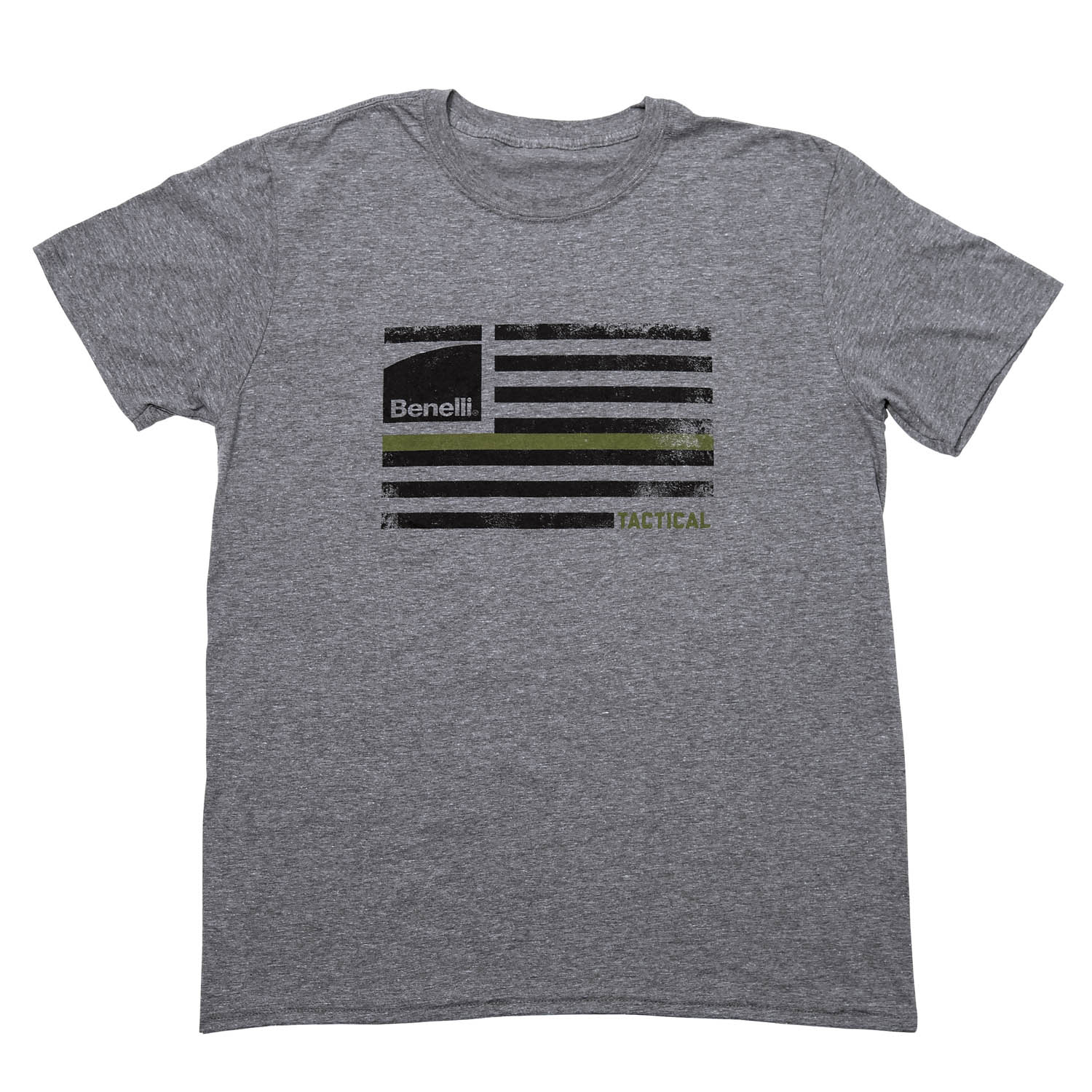 Benelli Gun Riffle Men's Black Logo Short Sleeve T-Shirt Graphics Tee
